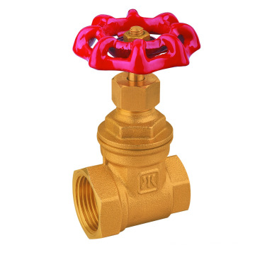 brass gate valve with reduce bore